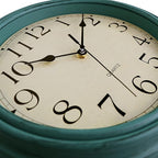 Foxtop Retro Silent Non-Ticking Round Classic Clock 12 Inch Quartz Decorative - Image 5