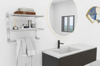 BETHOM Towel Shelf for Bathroom Wall Mounted, 3-Tier Hotel Style Towel Rack - Image 4