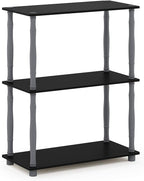 Furinno Turn-N-Tube 3-Tier Compact Multipurpose Shelf Display Rack - Image 5