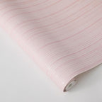 Tempaper Textured Metallic Pink Faux Grasscloth Removable Peel and Stick - Image 5