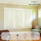 LOTUS & WINDOWARE Cordless Mini Blind, Window Blinds - Image 6