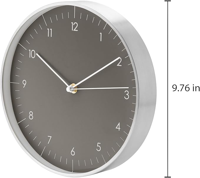 LUUK LIFESTYLE Wall Clock with Silent Movement, Minimalist Scandinavian Design - Image 3