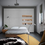 Abyssaly Grey Peel and Stick Wallpaper, Embossed Self Adhesive Silver Gray - Image 7
