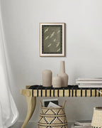VIYYIEA Framed Wall Art for Living Room, Cranes Canvas Prints, Vintage Home - Image 7