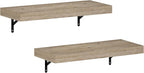 Furinno Tanna Floating Shelves for Wall Set of 2, 22-Inch Wall Shelf, Triple - Image 5