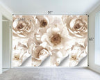 Floral wallpeper for Girls Bedroom Modern Flower Living Room wall Mural - Image 4