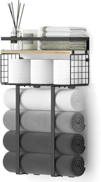 Xstydes Towel Racks for Bathroom, Metal Towel Holder - Image 8