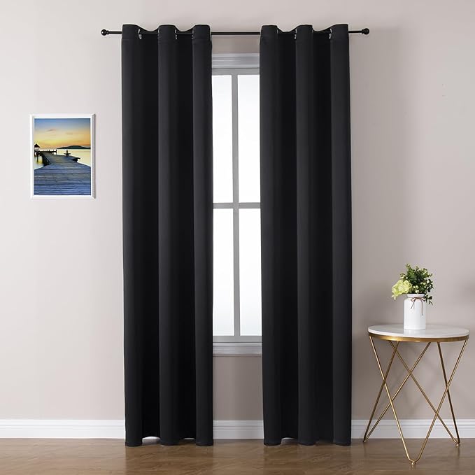 ChrisDowa Blackout Curtains 72 inches Long by ChrisDowa