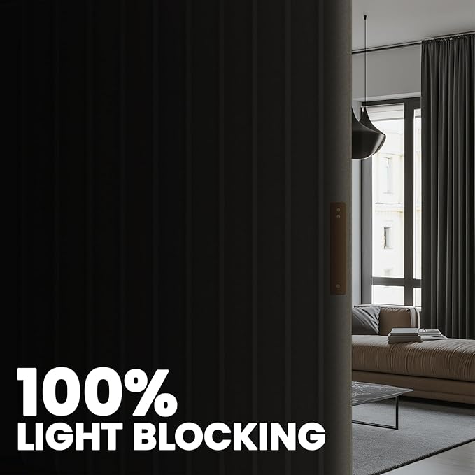 100% Blackout Room Divider Curtains Screen Partitions - Image 3
