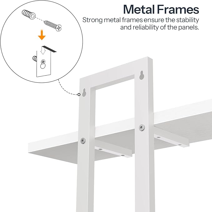 HOOBRO Floating Shelves, 15 Inch Wall Shelf Set of 2, Wall Mounted Storage - Image 8