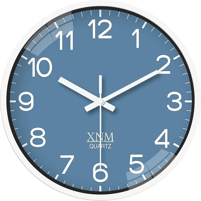 XNM Modern Wall Clocks Battery Operated Classic Analog Clock by XNMwallclock