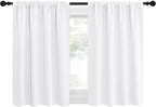 NICETOWN 2 Panels Blackout Curtains, Rod Pocket Thermal Insulated Drapes by NICETOWN