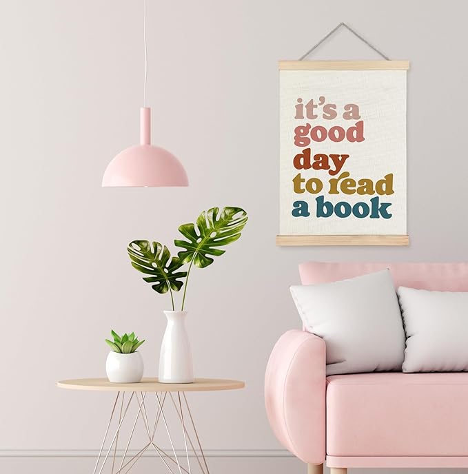 Yomisex Book Reading Wall Art Poster, Reading Nook Corner Decor, Library Decor - Image 4