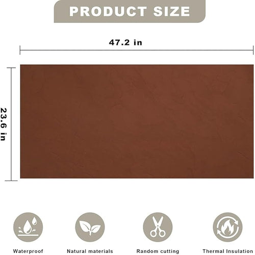 3D Wall Panels - 4PCS 47.2"x23.6" Faux Stone Wall Covering - MCM Modified Clay - Image 2