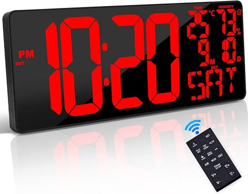 18" Large Digital Wall Clock by Xflyee