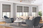 Cordless Woven Wood Roman Shades, 32W x 72H, Sarasota Cocoa, Sizes 20-72 Wide - Image 2