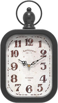 Menterry Small Retro Rectangle Wall Clock by Menterry