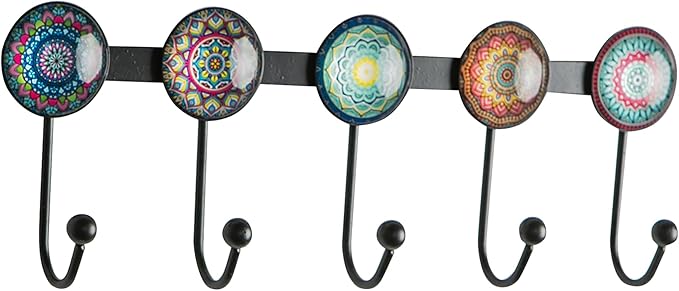 Boho Coat Rack Wall Mounted by BanllisDinoFunandSpaceAdventures