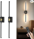 Battery Operated Wall Sconces Set of 2: 10000mAh Rechargeable Wall Lights by BatteryPoweredMotionSensorLight