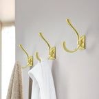 TUNNY 5 Pack Antique Design Wall Hanging Coat Hooks - Image 6