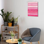 Inspirational Pink Wall Art Decor, Preppy Motivational Room Sign - Image 5