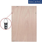 HA Bathroom Mirrors 40x24 Inch for Wall, Rectangle Silver Frame Wall Mounted - Image 5