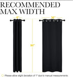 NICETOWN Black Out Curtain Panels - Image 7