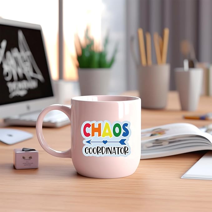 YAZMEEN 20 Pcs Funny Nurse Stickers 2.5'' Colorful Chaos Coordinator Medical Stickers Funny Appreciation Gifts for Nurse Doctor Teacher Coworker Nursing Stickers Decals for Water Bottle Laptop Phone