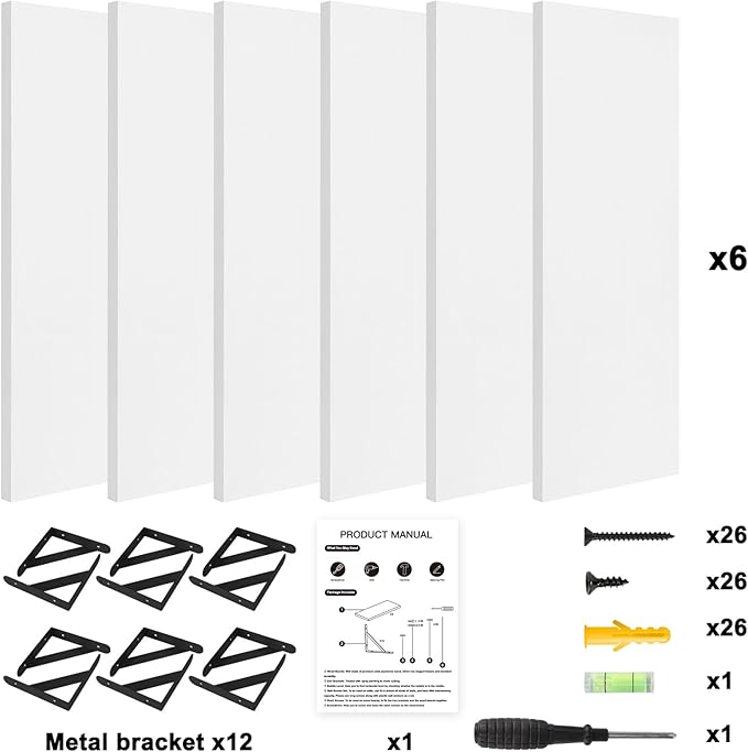YGEOMER 16.5 Inch Floating Shelves - Image 7