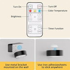 Narotood Picture Lights for Wall, Rechargeable Battery Magnetic Poster Lights - Image 3