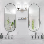 Unicozin 2 Light Vanity Lights, Brushed Nickel Wall Sconce Light - Image 7
