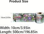 Morning Glory Wallpaper Border 196x4 Inch Removable Wall Border Peel and Stick - Image 9