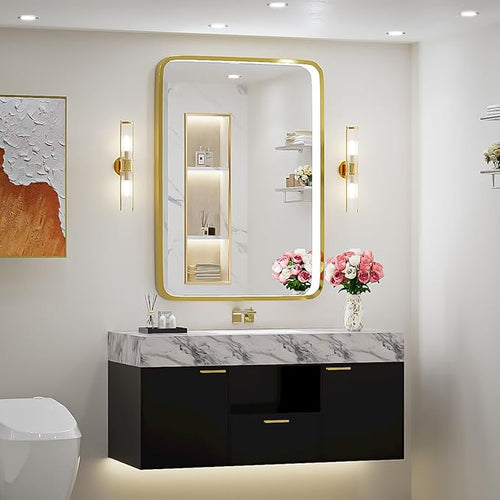 36x24 Inch LED Bathroom Mirror - Image 2