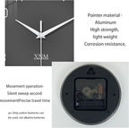 XNM Minimalist Large Clocks for Living Room Round Wall Clock Battery Operated - Image 7