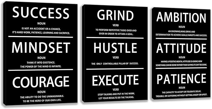 Motivational Wall Decor Paintings Inspirational Office Wall Decor Posters by Kuiluuye