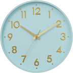 Mosewa Wall Clock 8 Inch, Wall Clocks Battery Operated Silent Non-Ticking by MOSEWAWALLCLOCK