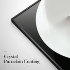 Large Framed Modern Elegant Abstract Wall Art, 2 Piece Black White Gold - Image 5