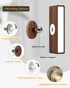 DetarZinLED Battery Operated Wall Sconces Set of 2, Rechargeable Wall Lights - Image 5