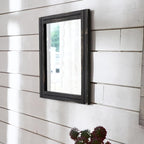 AAZZKANG Wall Mounted Mirror Small Rectangular Retro Mirrors - Image 6