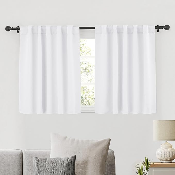 RYB HOME Bathroom Window Curtains by RYBHOME