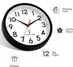 DAXSMY Atomic Wall Clock Analog 14 Inch Battery Operated Modern Decorative - Image 5