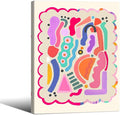 Funky Cute Kids Abstract Wall Art Trendy Bright Colorful Poster 12x16 inch by Medpol