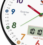 Foxtop Digital and Analog Learning Clock - Image 8