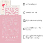 ANERZA 16 PCS Pink Wall Art Decor, Matisse Gallery Wall Prints - Image 3