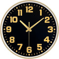 Modern Silent Wall Clock, 10inch Non-Ticking Analog Battery Operated Clock by MABPEDO