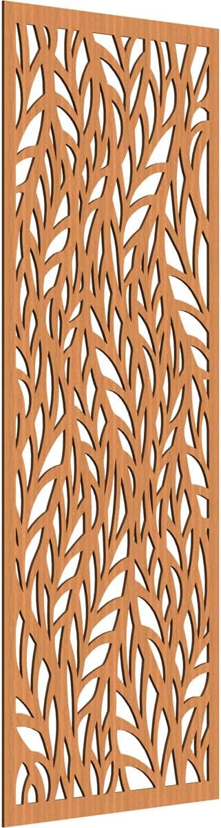 Ortonville Decorative Pierced Fretwork Wood Wall Panels, 35 3/8"W x 89 3/8"H x by EkenaMillwork