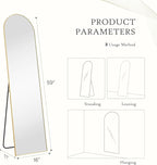 Mirror Full Length, Upgraded Body Wall Mirrors - Image 2