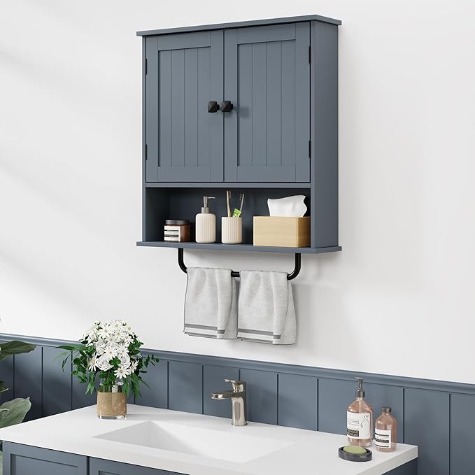 RRX Bathroom Cabinet Wall Mounted Medicine Cabinets - Image 8