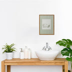 Funny Kids Bathroom Wall Art Cute Boy in Bathtub Wall Decor Picture, Eclectic - Image 7