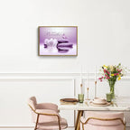 EOBTAIN Zen Framed Wall Art for Living Room Water Lily Floral - Image 3